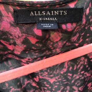 ALL SAINT wrap around dress XS